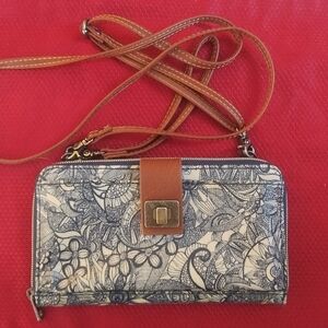 Sak Roots Coated Canvas Crossbody Bag